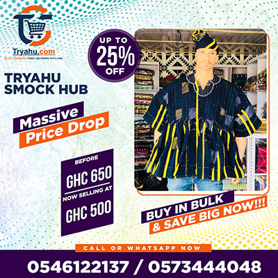 Shop Ghanaian Smock Fashion | Stylish Fugu Online Tryahu